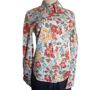 Moschino Jeans Floral Button-Down Shirt **NWT **
